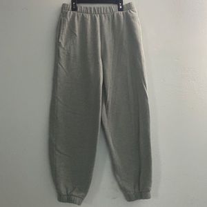 Grey Fleece Hollister Sweatpants